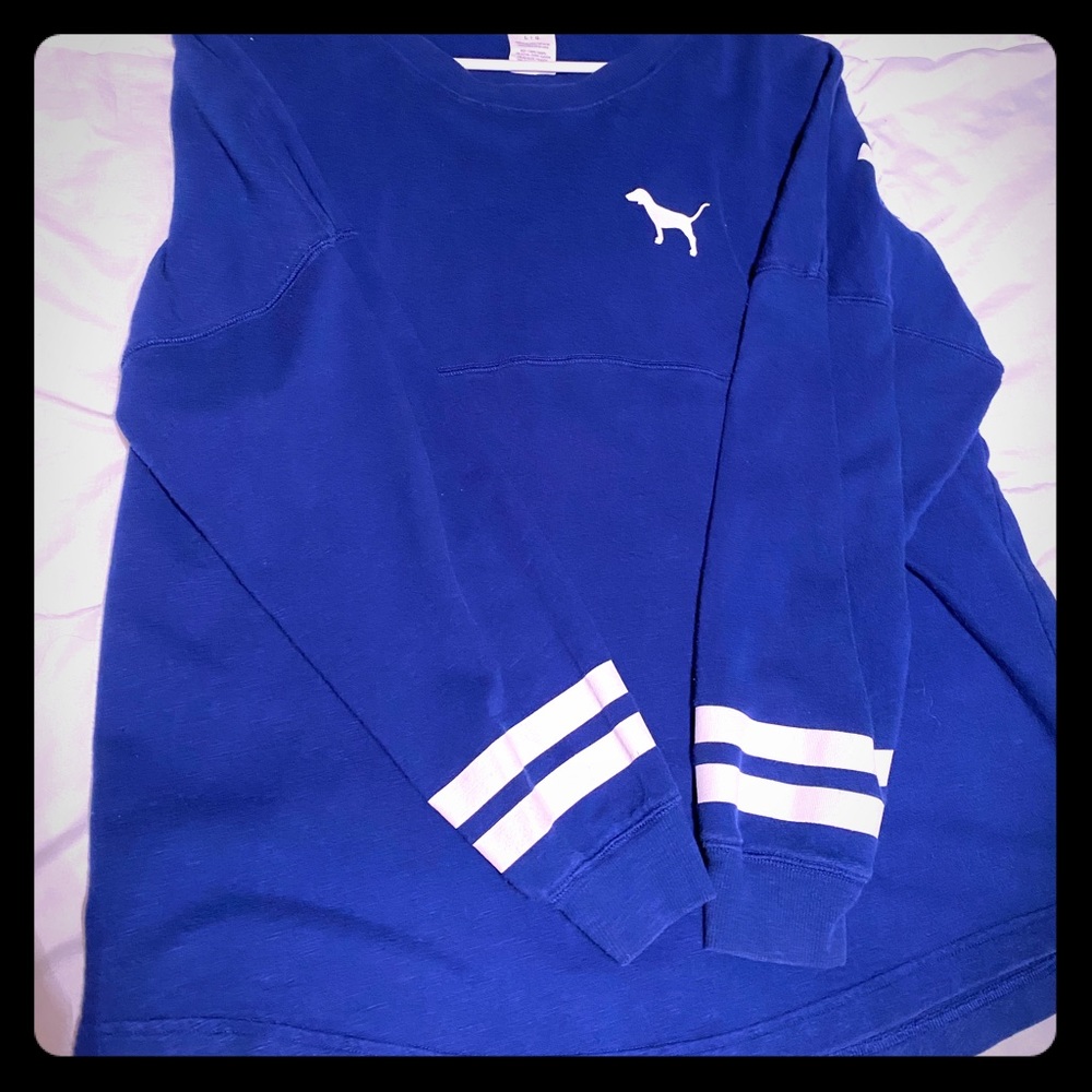 Royal blue VS PINK long sleeve